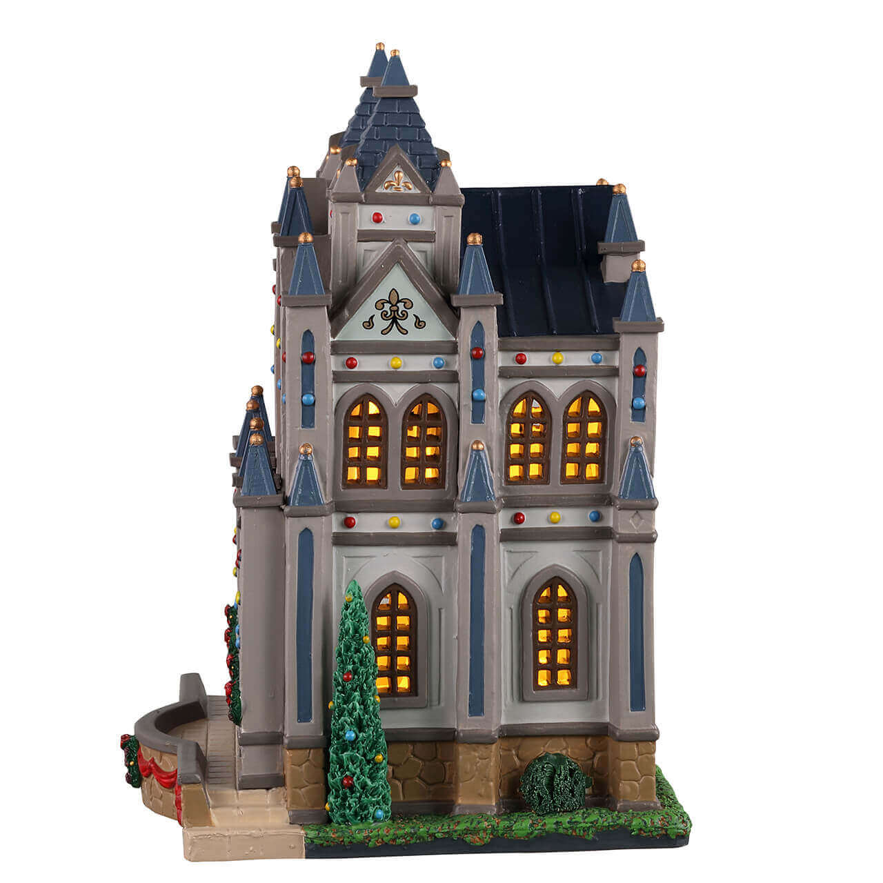 lemax-christmas-at-the-cathedral-cath-drale-miniature-lumineuse-village-de-no-l image 3