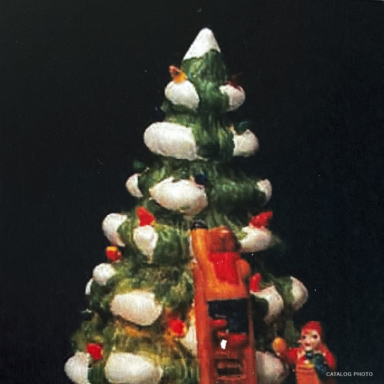 lemax-christmas-tree-sapin-de-no-l-miniature-stable image 1