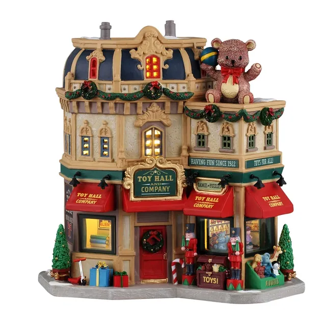 lemax-toy-hall-and-company-b-timent-lumineux-magasin-de-jouets image 1