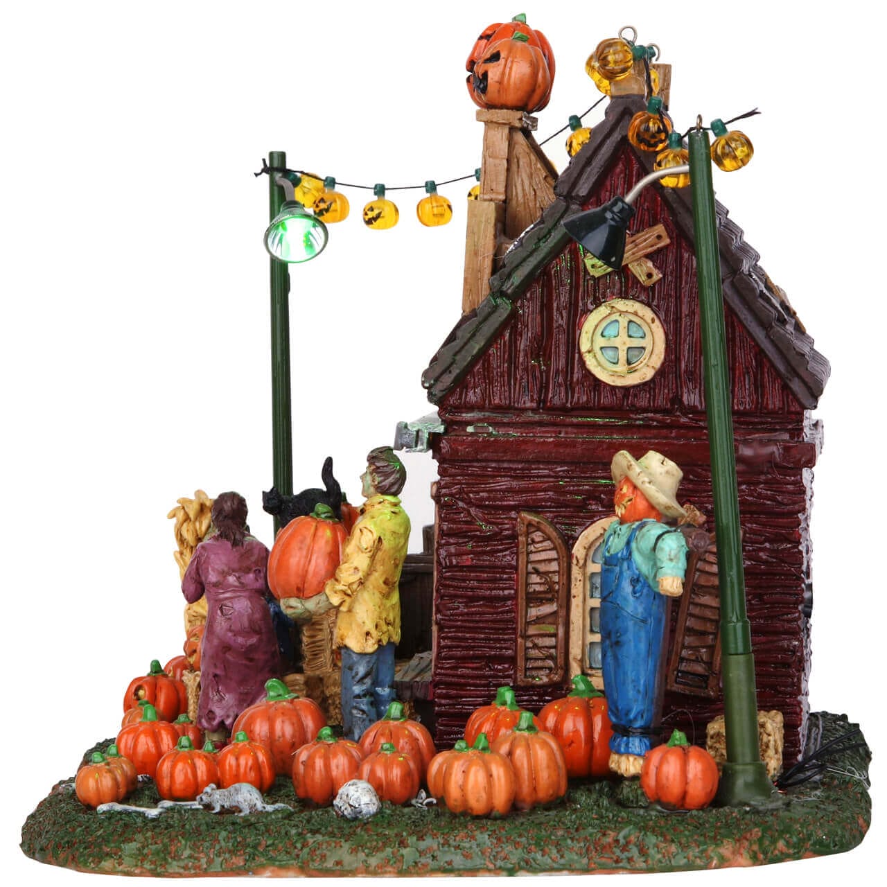 lemax-spooky-hollow-pumpkin-patch-champ-de-citrouilles-lumineux image 2