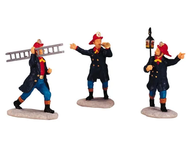 lemax-to-the-rescue-figurine-secours-village image 1
