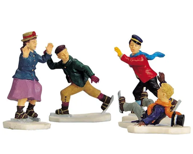 lemax-ice-skating-follies-figurine-miniature-patinage-de-no-l image 1