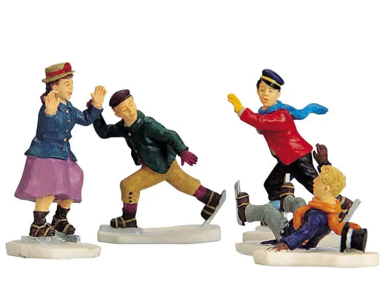 lemax-ice-skating-follies-figurine-miniature-patinage-de-no-l image 1