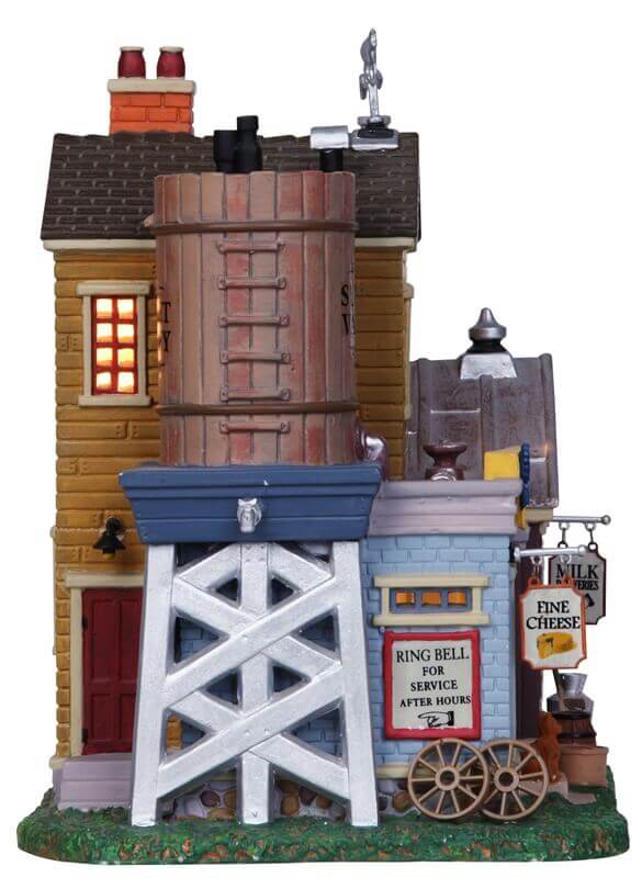 lemax-sunset-valley-cheese-factory-maison-miniature-lumineuse-village image 2