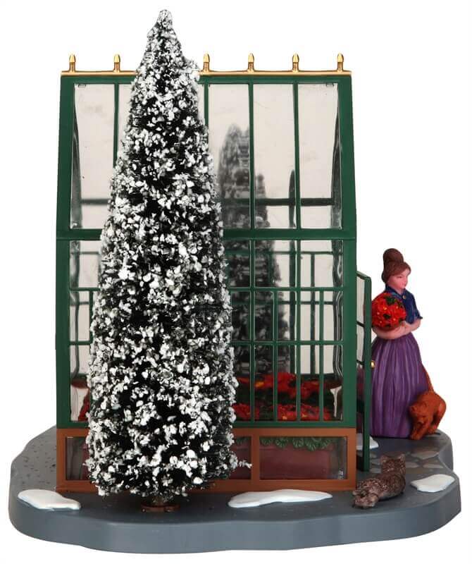 lemax-victorian-greenhouse-serre-victorienne-miniature-lumineuse-2 image 2