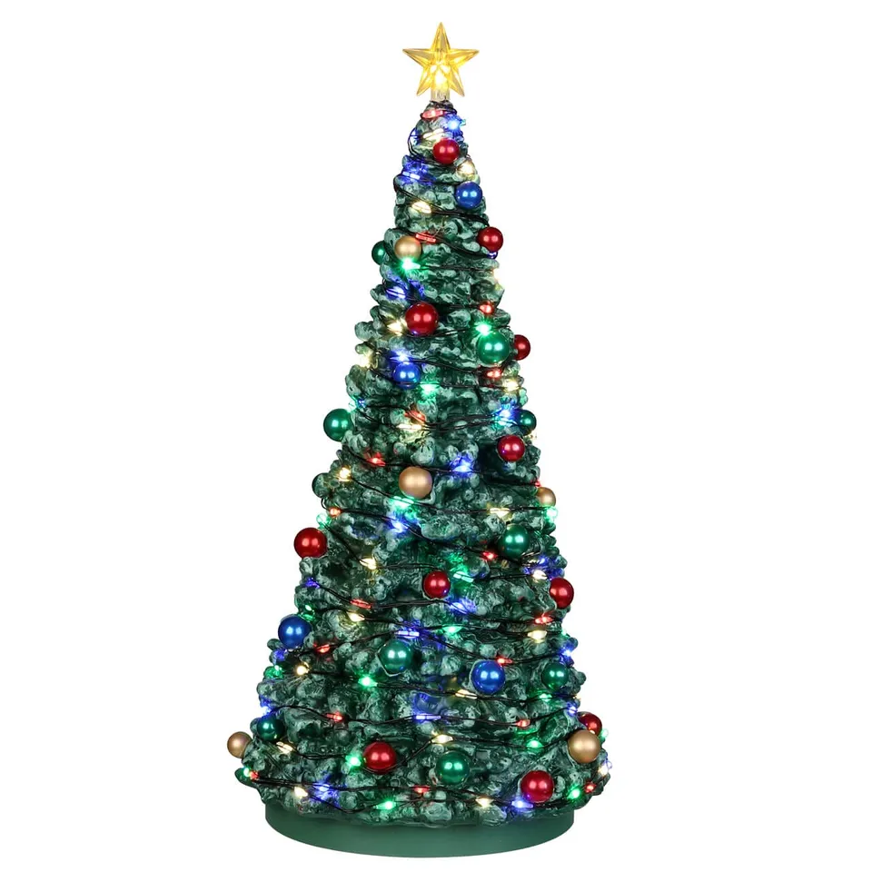 lemax-outdoor-holiday-tree-grand-sapin-miniature-lumineux-d-cor image 1