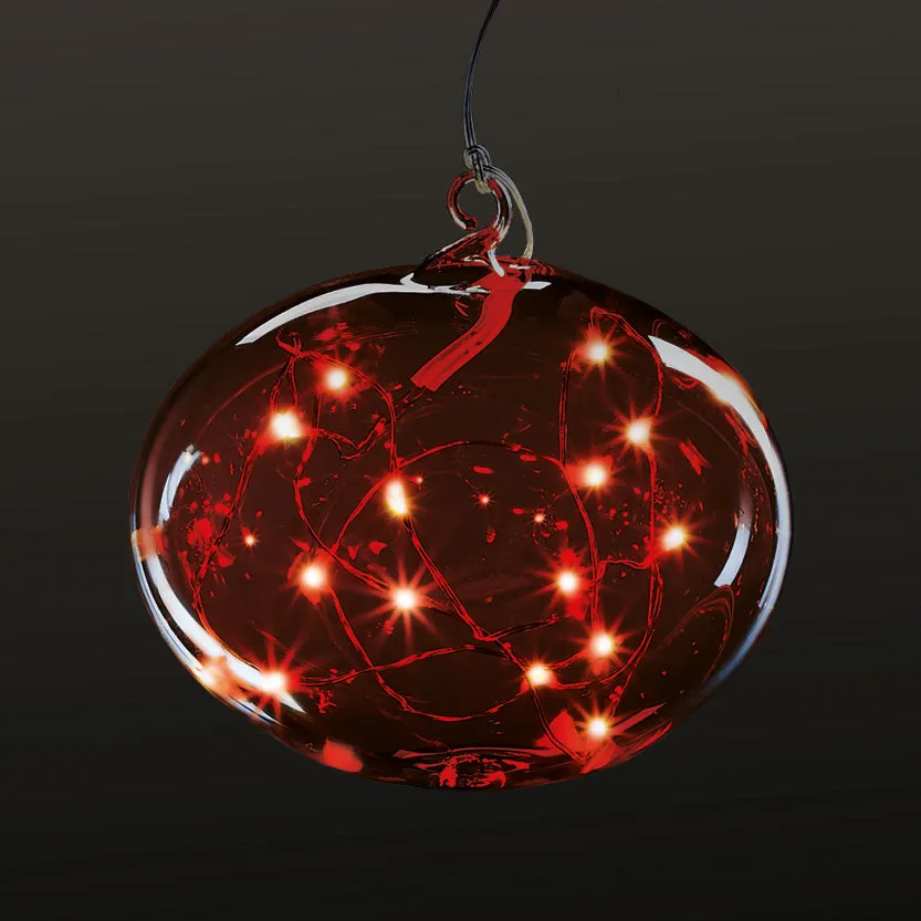krinner-lumix-light-ball-l-boule-lumineuse-rouge-en-verre image 1