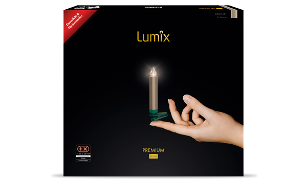 krinner-lumix-premium-cashmere-mini-basis-set-12-bougies-led-9-cm image 1