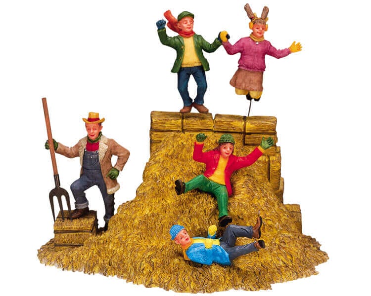 lemax-haystack-holiday-d-cor-meule-de-foin-de-no-l-miniature image 2