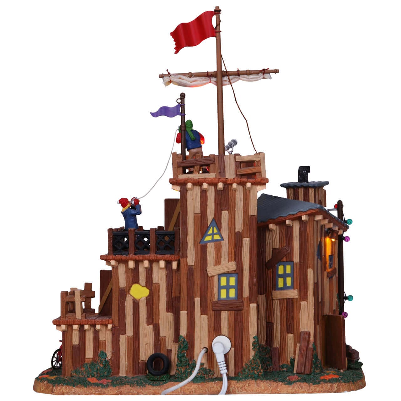 lemax-david-s-fort-harvest-crossing-fort-village-miniature image 3