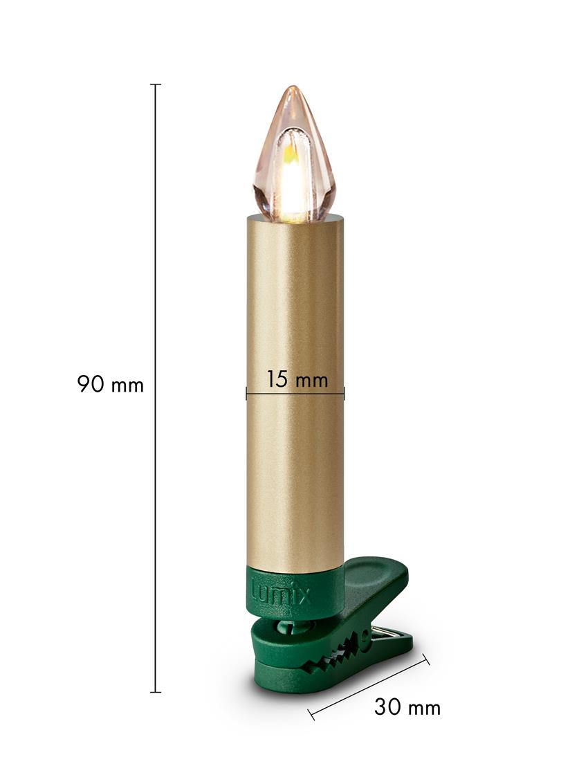 krinner-lumix-superlight-flame-mini-metallic-gold-erweiterung-mini-bougies-led image 3