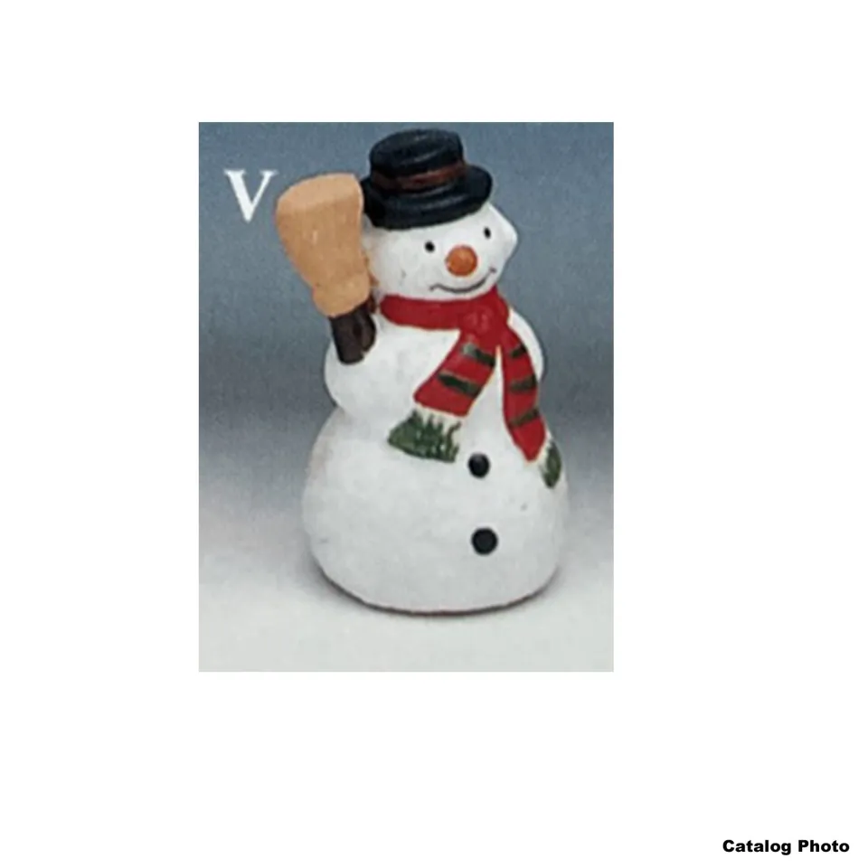 lemax-general-products-snowman-bonhomme-de-neige-miniature image 1