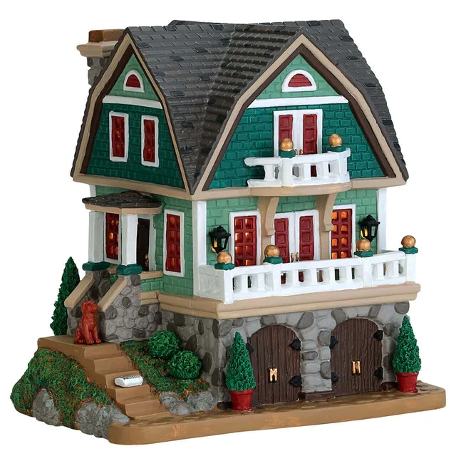 lemax-harrison-residence-maison-miniature-lumineuse-de-no-l image 1