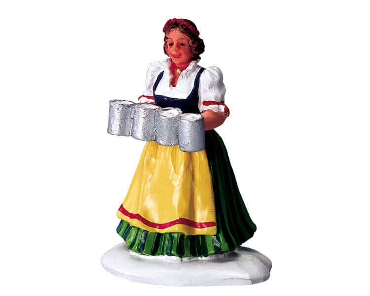 lemax-barmaid-figurine-village-miniature-serveuse image 1