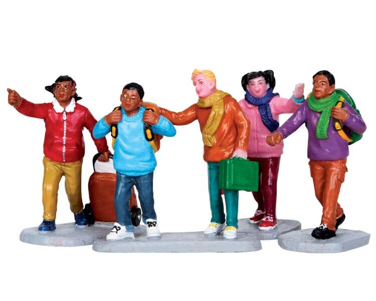 lemax-school-s-out-figurine-enfants-village-de-no-l image 1