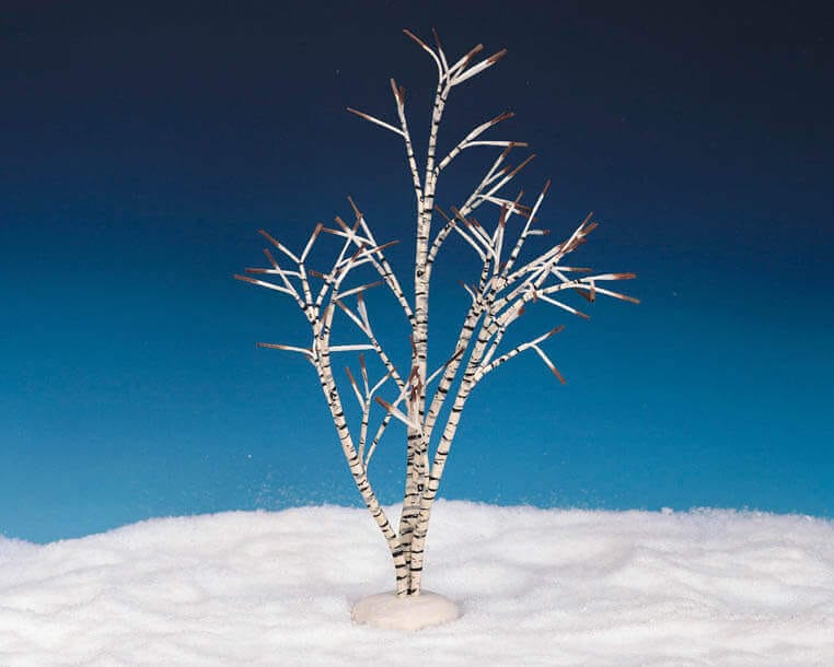 lemax-16-birch-tree-arbre-bouleau-miniature-enneig image 2