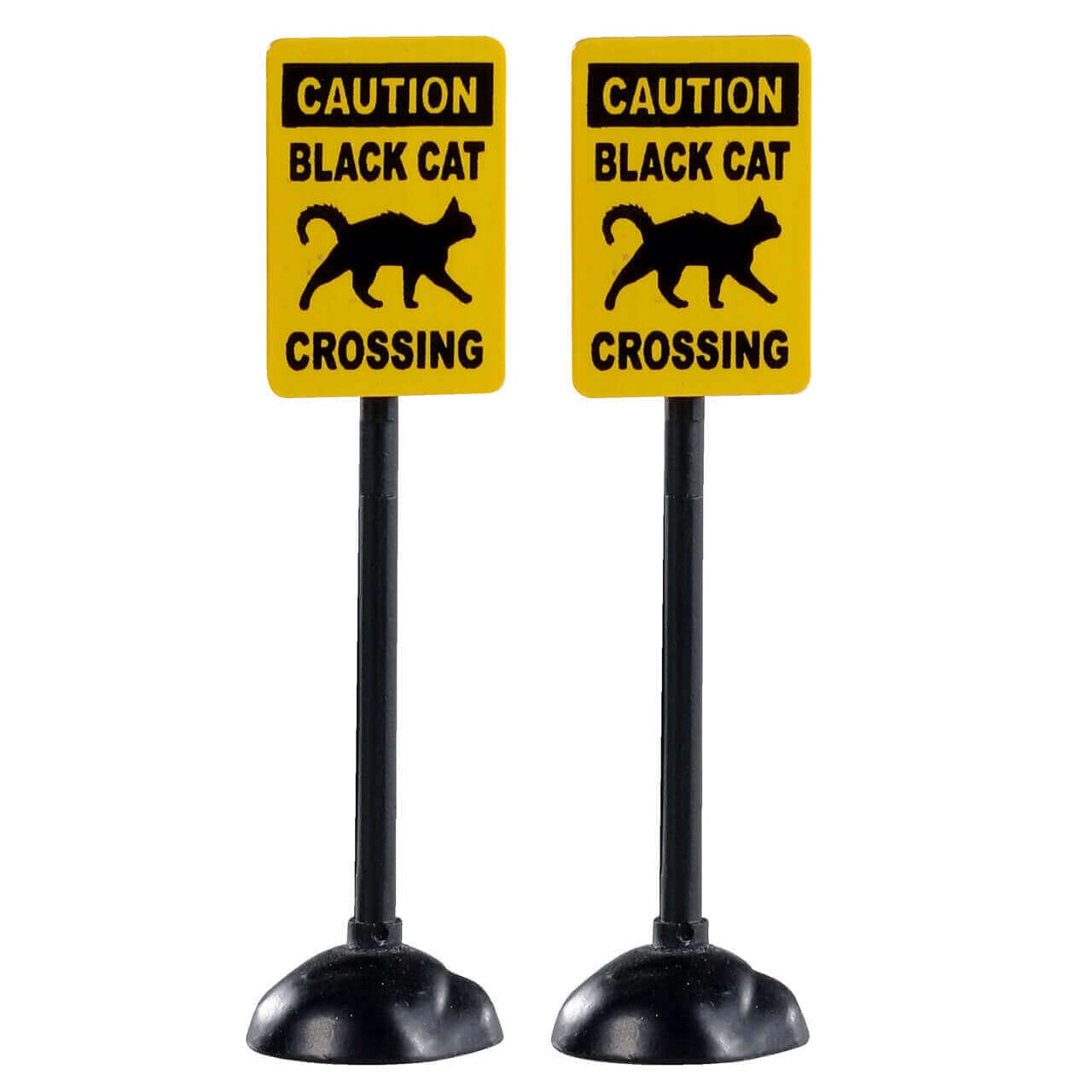 lemax-scary-road-signs-panneaux-effrayants-lumineux-spooky-town image 1