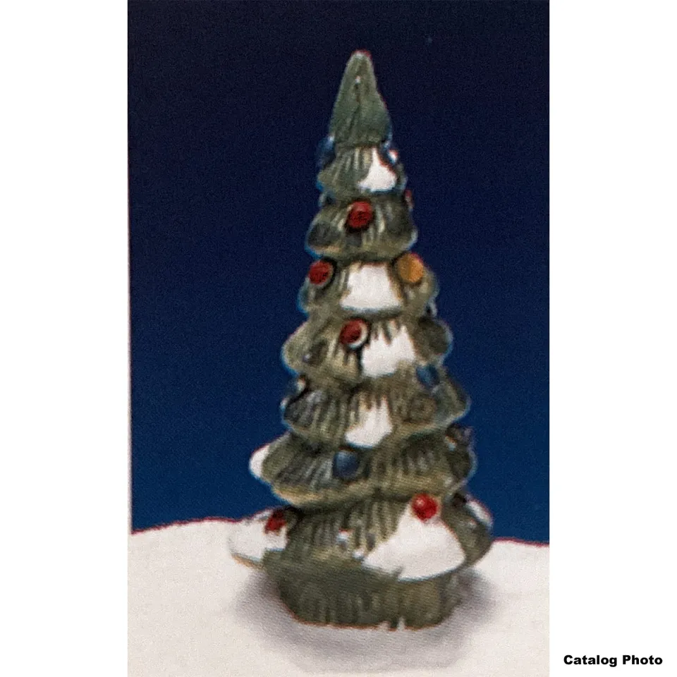 lemax-sapin-miniature-10-cm-arbre-de-no-l-pour-village image 1