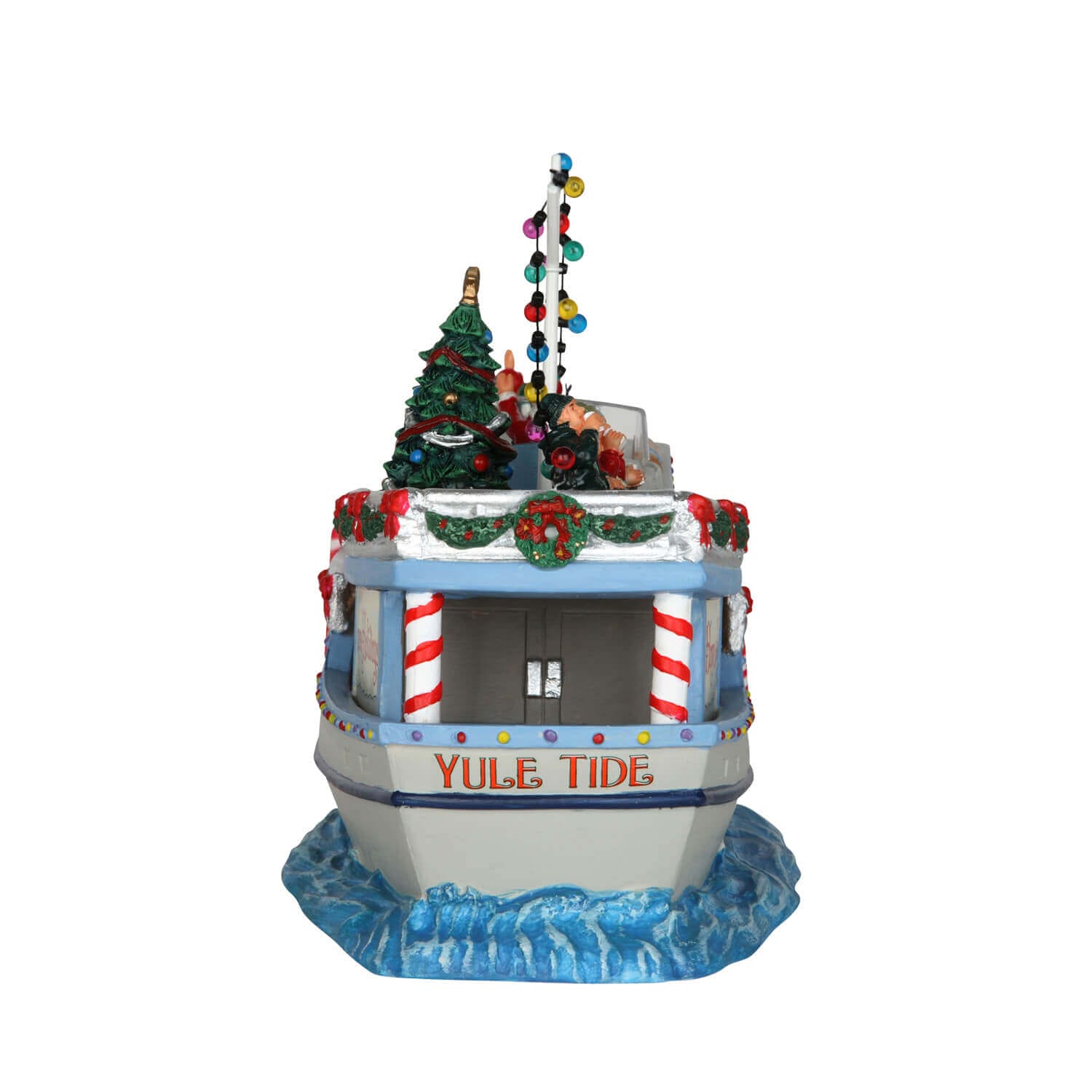 lemax-the-yule-tide-yacht-bateau-de-no-l-lumineux-miniature image 4