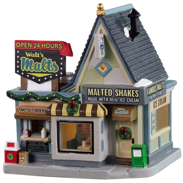 lemax-walt-s-malts-maison-lumineuse-village-de-no-l image 1