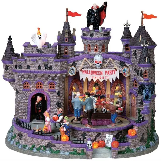 lemax-halloween-party-ch-teau-anim-spooky-town image 1