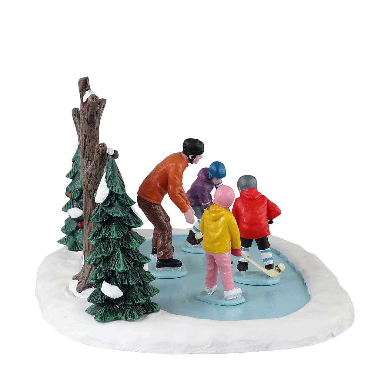 lemax-tiny-tikes-hockey-lessons-figurine-vail-village image 2