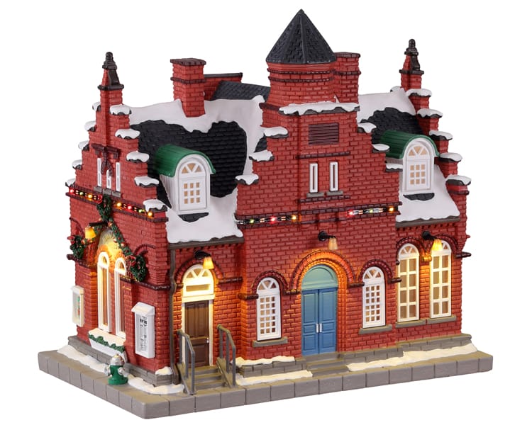 lemax-town-offices-1884-b-timent-miniature-lumineux-village-de-no-l image 2