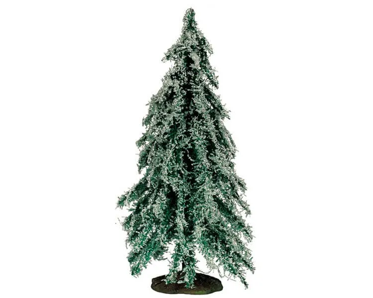 lemax-glittering-fir-green-large-grand-sapin-vert-paillet image 1