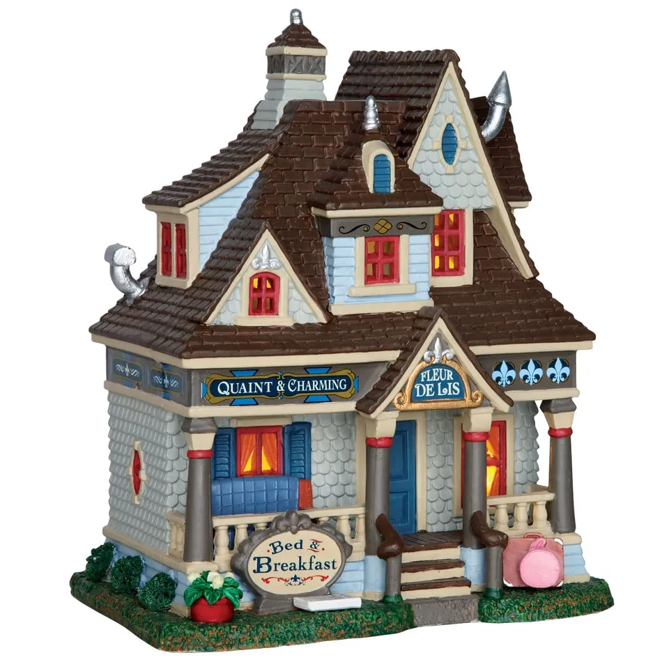 lemax-fleur-de-lis-b-b-maison-coventry-cove-miniature image 1