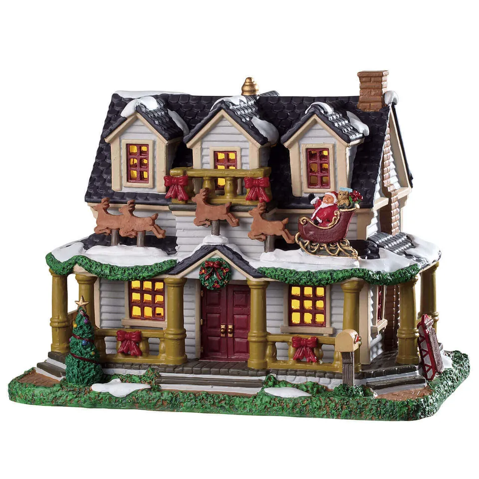 lemax-winter-haven-maison-hiver-village-miniature image 1