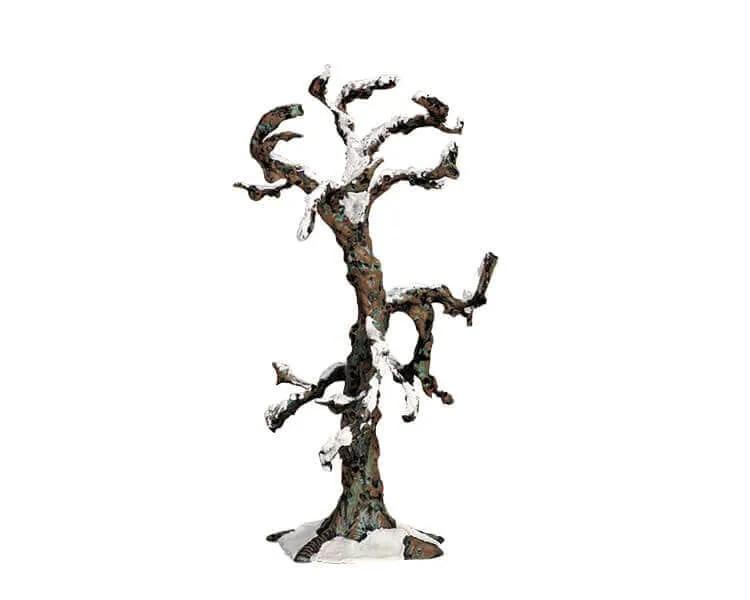 lemax-snowy-oak-tree-medium-arbre-enneig-village-de-no-l image 1