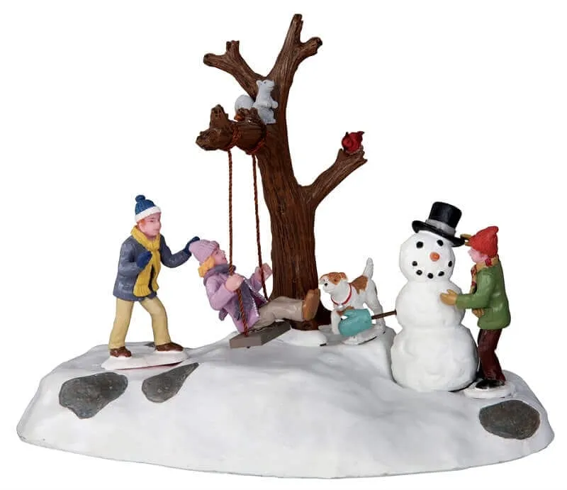 lemax-swing-time-figurine-balan-oire-anim-e-village-de-no-l image 1