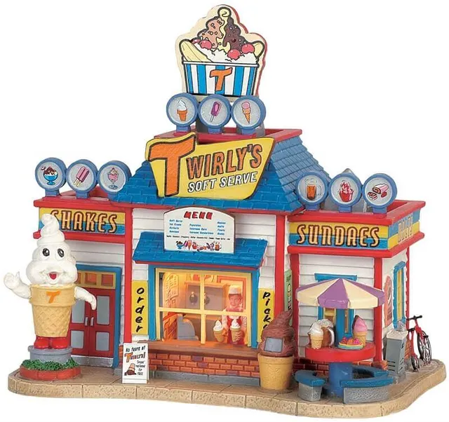 lemax-twirly-s-soft-serve-glacier-miniature-lumineux image 1