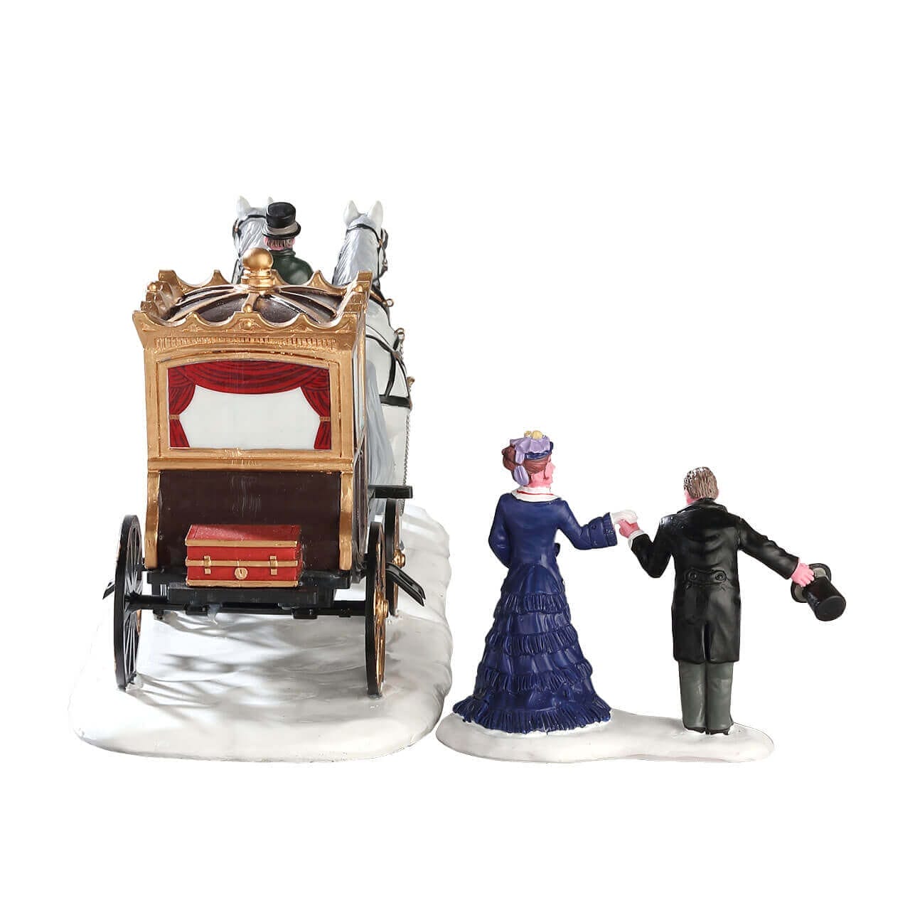 lemax-the-duchess-arrives-set-de-2-figurines-village-miniature image 4