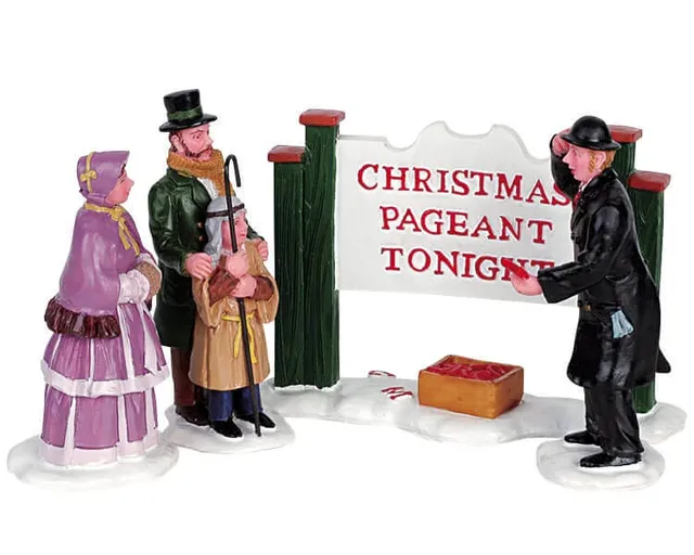 lemax-christmas-pageant-tonight-accessoire-lumineux-village-miniature image 1