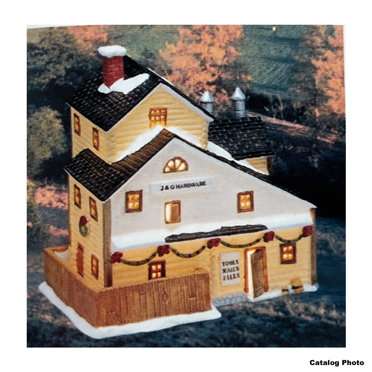 lemax-j-g-hardware-store-b-timent-miniature-lumineux-village-de-no-l image 1