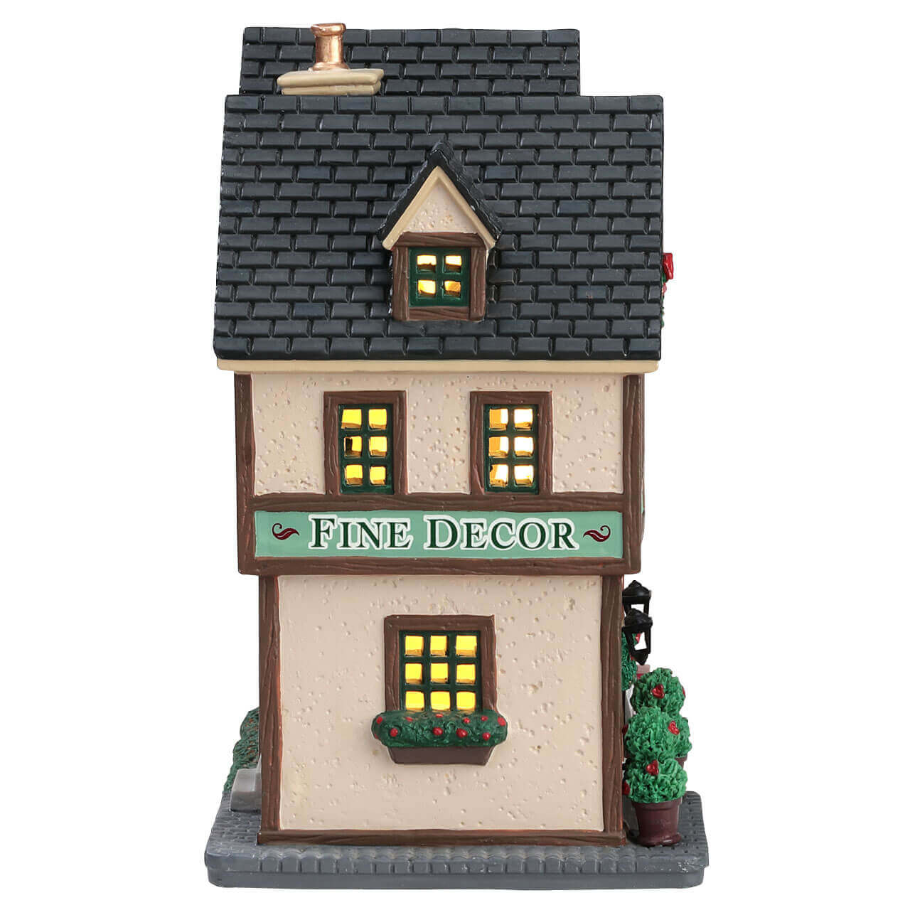 lemax-harris-sons-fine-antiques-boutique-miniature-lumineuse image 3