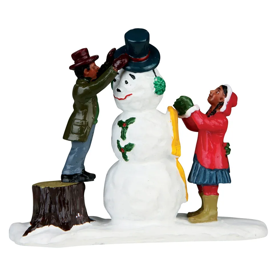 lemax-dressing-mr-snowman-figurine-caddington-no-l image 1