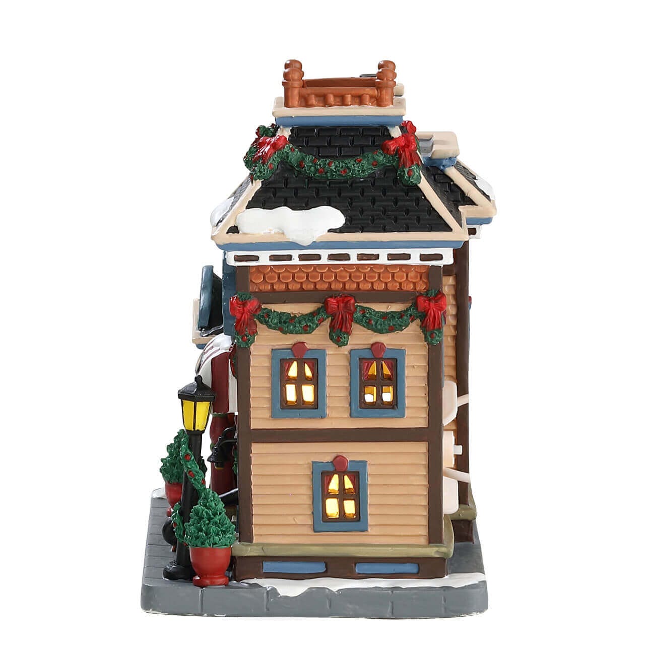 lemax-rise-and-shine-cafe-b-timent-caf-village-miniature image 2