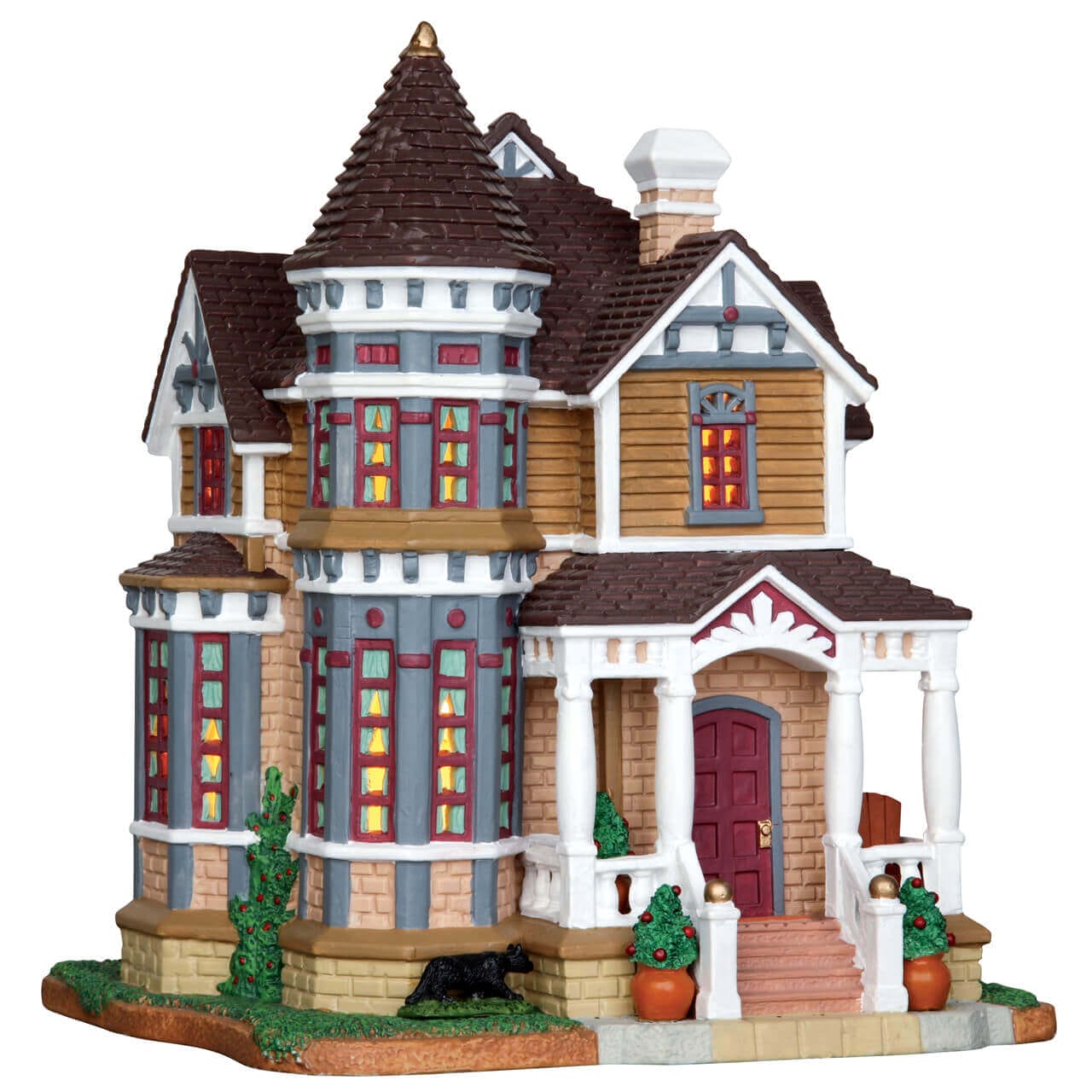 lemax-carlton-residence-maison-miniature-de-no-l-lumineuse image 1
