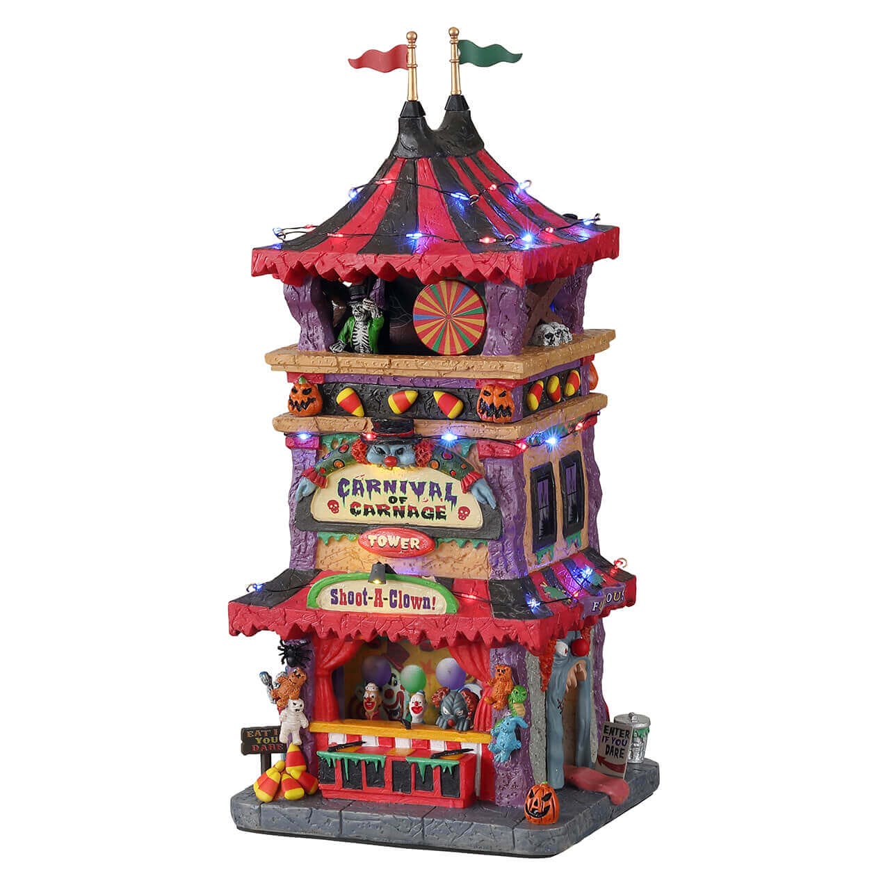 lemax-carnival-of-carnage-spooky-town-lumineux-3-niveaux image 2