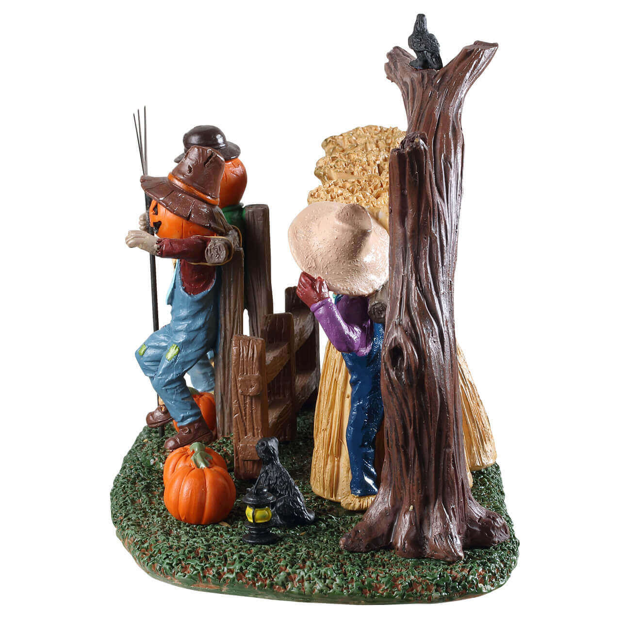 lemax-sinister-scarecrows-pouvantails-citrouilles-spooky-town image 2