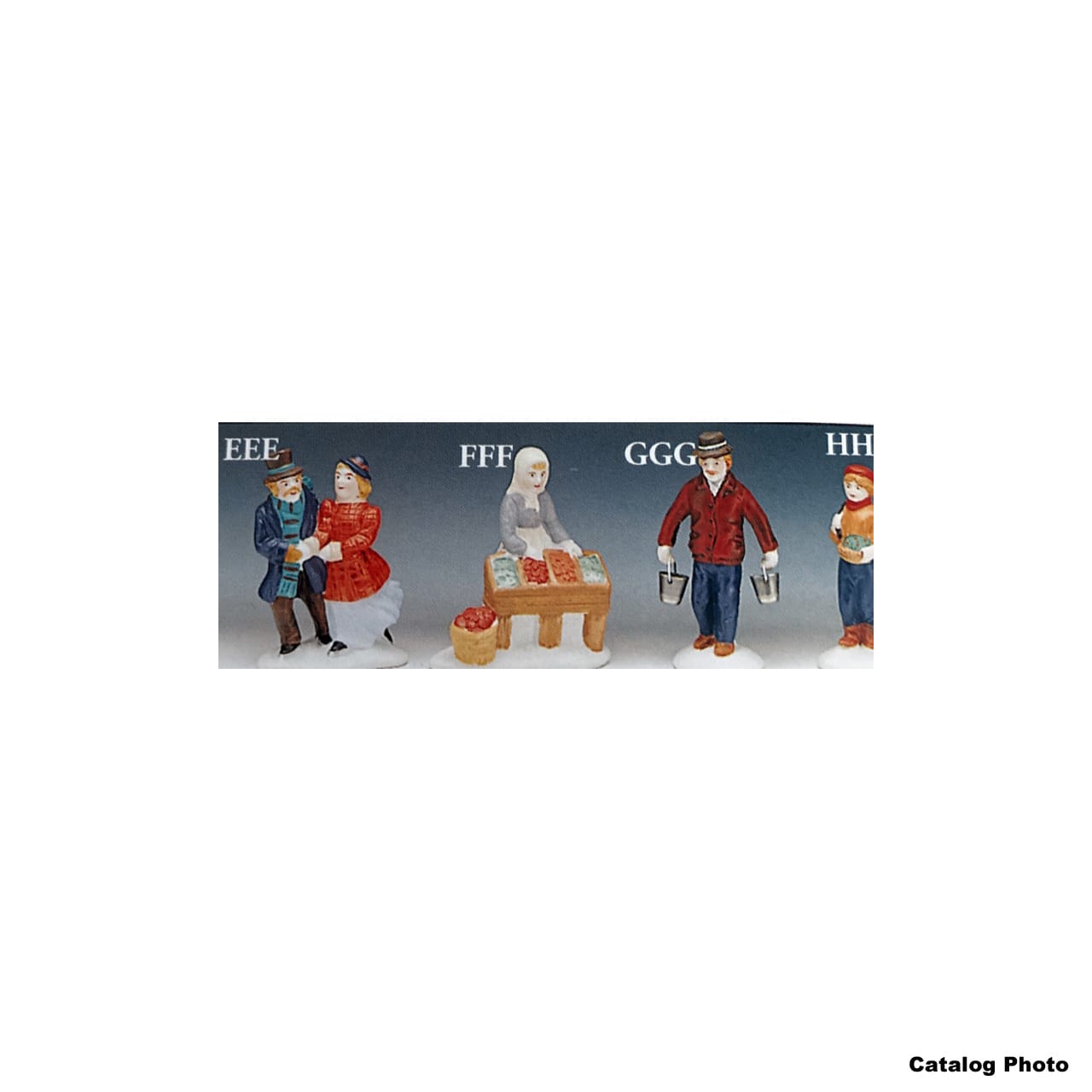 lemax-woman-with-fruit-stand-figurine-marchande-de-fruits-village-de-no-l image 1
