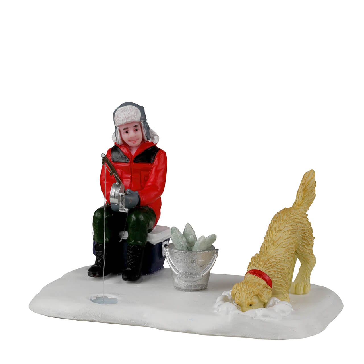 lemax-ice-fishing-buddies-figurine-p-che-sur-glace-vail-village image 1