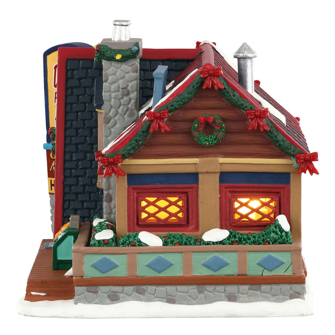 lemax-vail-village-dottie-s-flapjack-house-maison-lumineuse-rustique image 3