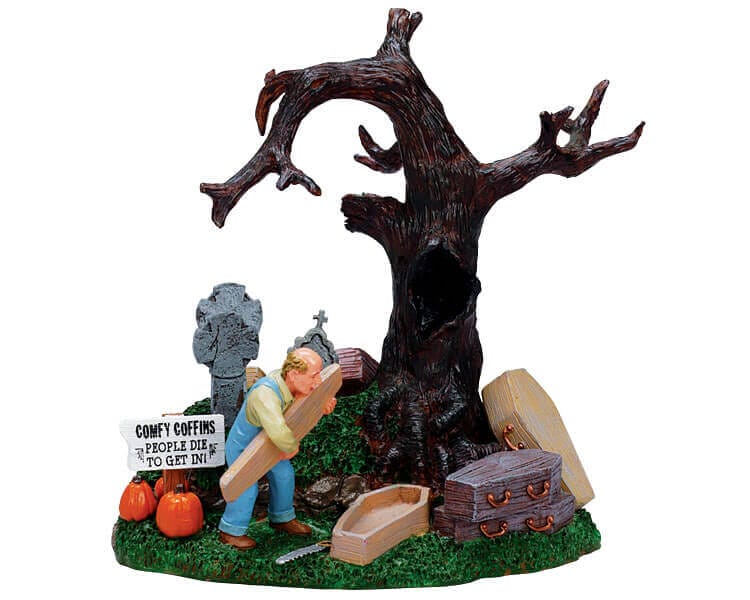 lemax-coffin-maker-maison-spooky-town-pour-village image 1