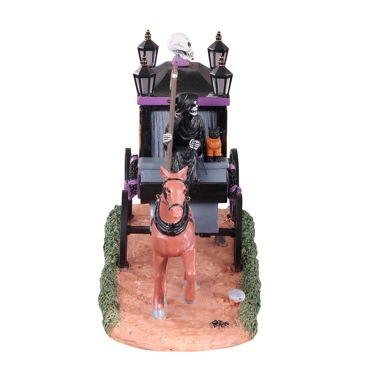 lemax-spooky-victorian-hearse-corbillard-spooky-town image 2