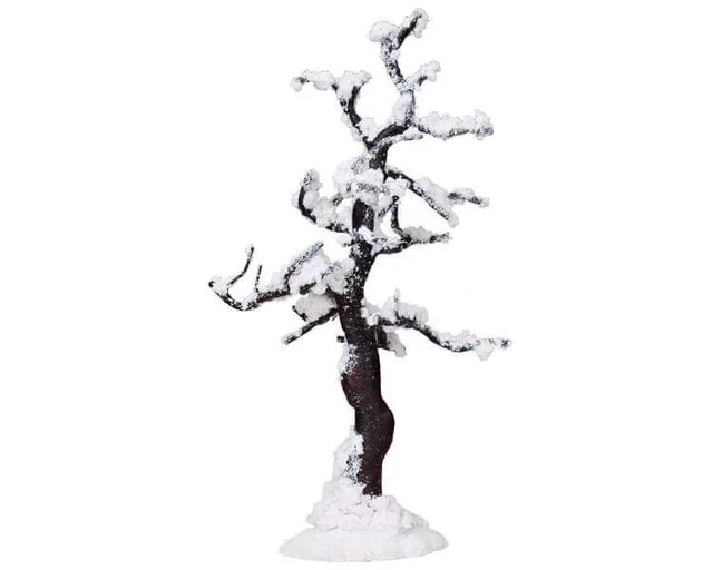 lemax-snowy-alamo-tree-large-grand-sapin-enneig-stable image 1