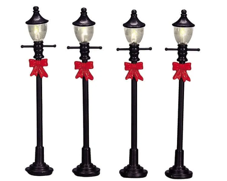 lemax-gas-street-lamp-lampadaire-miniature-village-de-no-l image 1