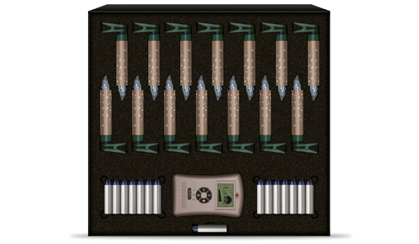 krinner-lumix-deluxe-crystal-mini-cashmere-basis-14-bougies-led-swarovski image 2